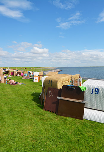 Büsumer Deichhausen Strand